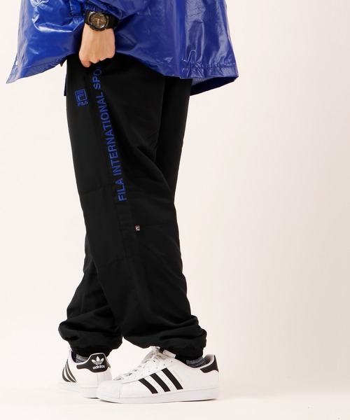 FILA HERITAGE（フィラヘリテージ） パンツ 裏メッシュ 刺繍サイド