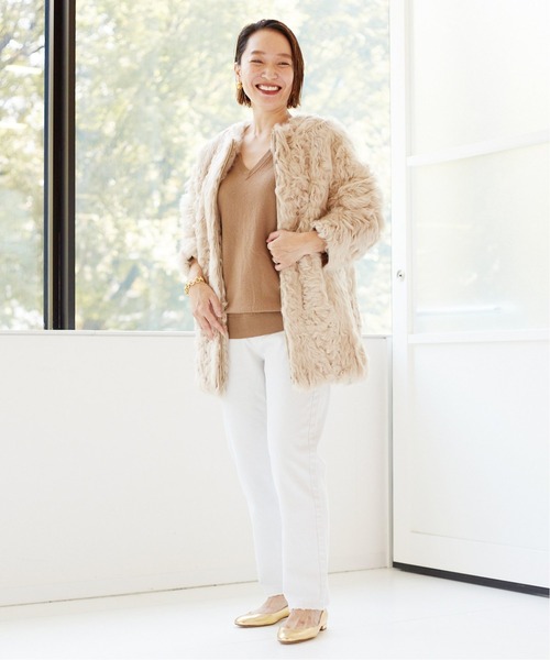 けたサイズ ニット - 通販 - PayPayモール CARIAGGIピュアカシミヤVネックプルオーバー◆ ZOZOTOWN PayPayモール店 ⋕シリーズも
