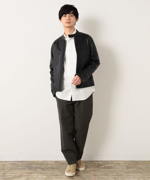 ジャケット ライダースジャケット B:MING by BEAMS / NOMAD シープ