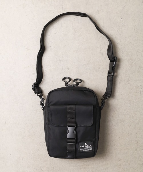 マキャベリック/VERTICAL SHOULDER BAG／ショルダーバッグ MAKAVELIC（マキャベリック） ショルダーバッグ 「MAKAVELIC」VERTICAL