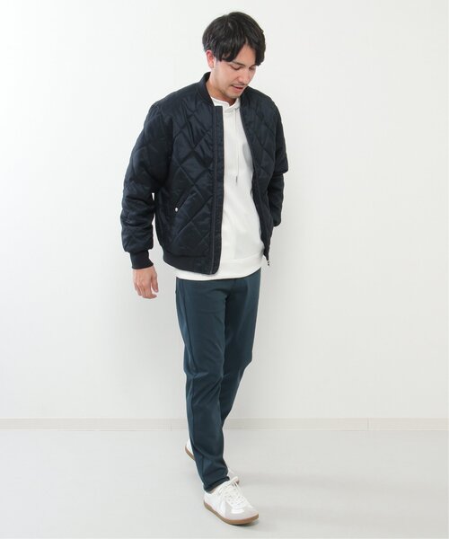 ikka（イッカ） ブルゾン アウター ウールライク中綿キルトブルゾン