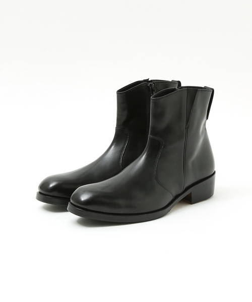 5351 POUR LES HOMMES サイドジップブーツ ハイヒール ポインテッド サイドジップ ブーツ｜5351POUR LES