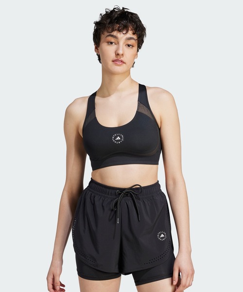 adidas ステラマッカートニー トレーニングブラ adidas by Stella McCartney スポーツブラ TruePurpose パワー