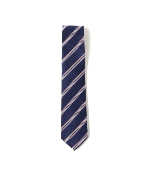 た*し様 新品　BEAMS ネクタイ ネイビー ストライプ BEAMS HEART（ビームス ハート） ネクタイ BEAMS HEART / ストライプ