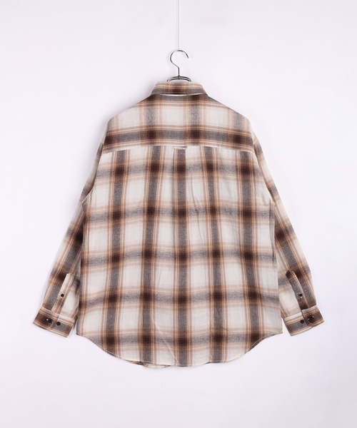 Limited Line Naive Magic シャツ フランネルシャツ オンブレチェック