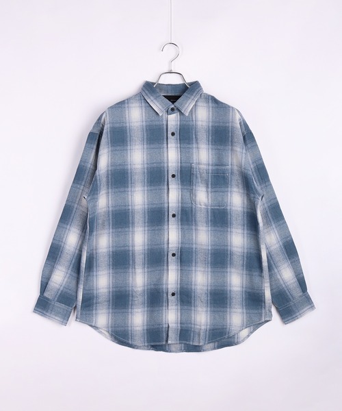 Limited Line Naive Magic シャツ フランネルシャツ オンブレチェック