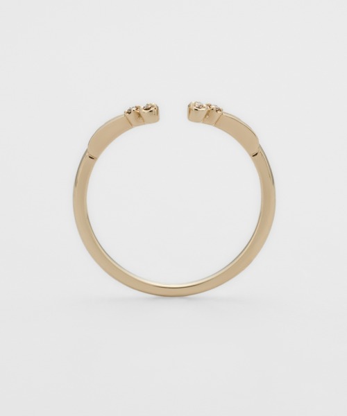 agete 指輪 リング K10ダイヤモンドリング レディース : ZOZOTOWN