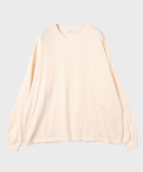 JieDa トレーナー スウェット OVERDYE EMBROIDERY L/S TEE