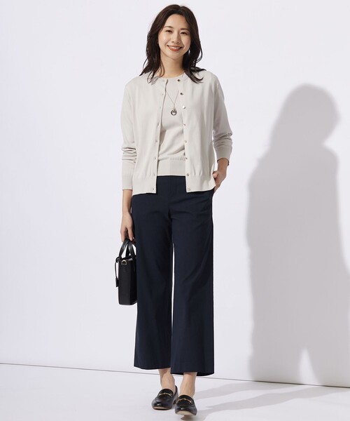 ニット セーター 「洗える」BASIC HT-COTTON クルーネック ニット レディース J.PRESS ニット セーター 「洗える」BASIC HT-COTTON クルー