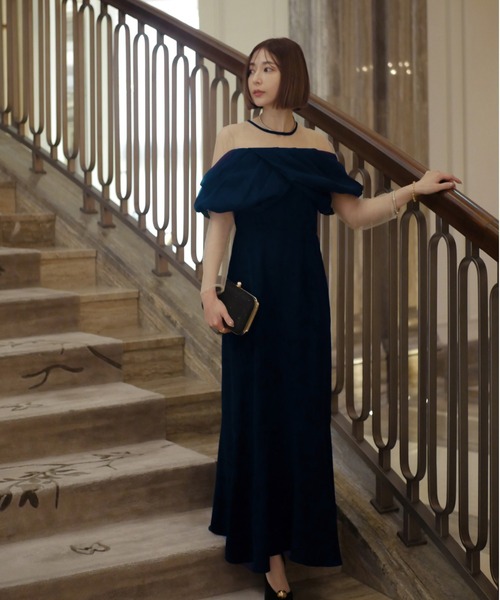 My shawty 結婚式 パーティードレス お呼ばれ ドレス 新品未使用 My shawty（マイシャウティー） ドレス bell sleeve dress : ZOZOTOWN