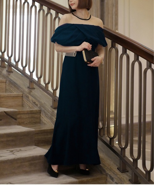 My shawty（マイシャウティー） ドレス bell sleeve dress : ZOZOTOWN