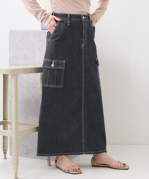 FREAK'S STORE デニムスカート SOMETHING × STORE/サムシング