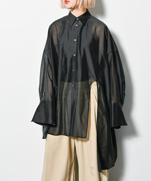 CITYSHOP（シティショップ） シャツ ブラウス ASYMMETRY CUTTING 