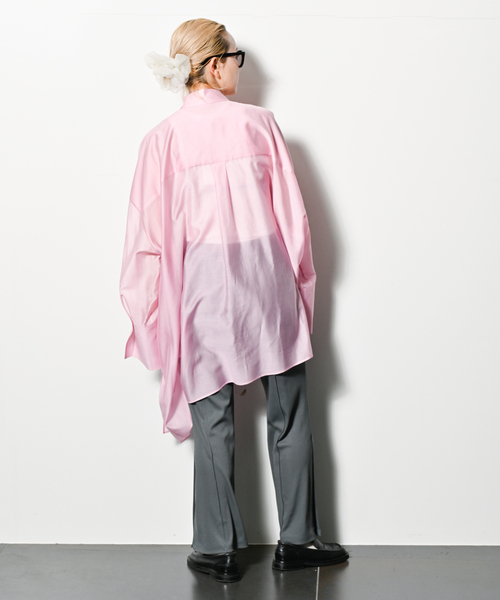 CITYSHOP(シティショップ) ASYMMETRY CUTTING シャツ CITYSHOP（シティーショップ）の「ASYMMETRY CUTTING シャツ