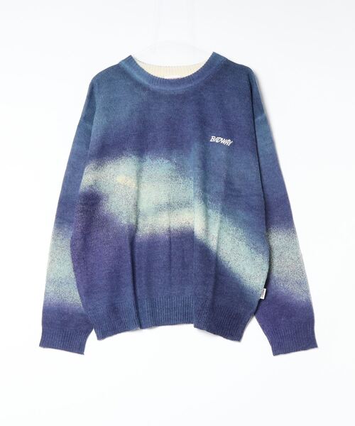 BADWAY（バッドウェイ） セーター ニット BW aurora knit メンズ 