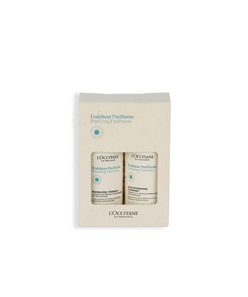 新品　L'OCCITANE フレッシュネスシャンプー・コンディショナーセット Amazon.co.jp: ロクシタン(L'OCCITANE) ピュアフレッシュ コンボ