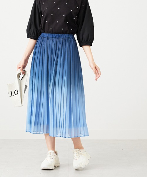 On グラデーション プリーツ スカート Size:S 全豪ver. On グラデーション プリーツ スカート Size:S 全豪ver
