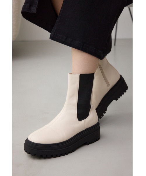 美品☆moussy ブーツ AZUL BY MOUSSY | ソックスヒールブーツ (ブーツ ) |SHEL'TTER