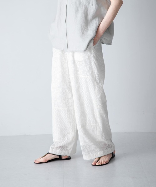 パンツ パッチワークイージーパンツ レディース : 84502390 : ZOZOTOWN  