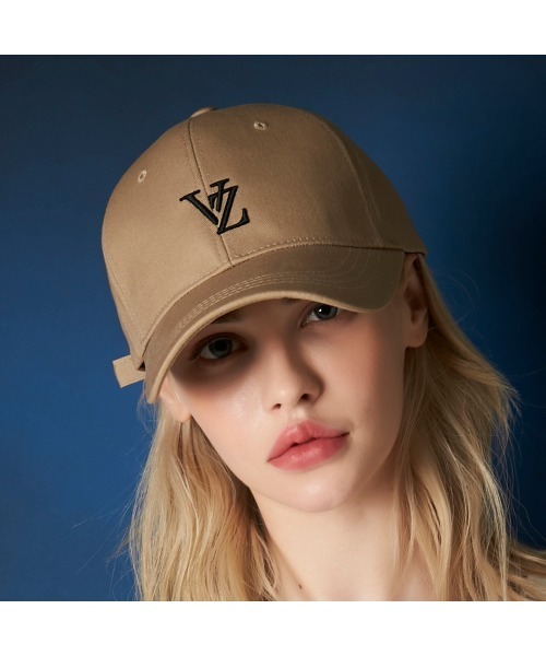 ロゴ ベースボールキャップ　M ベージュ✨紫外線対策　帽子 MUCENT キャップ 帽子 「日本未発売/WEB限定」MUCENT(ムセント