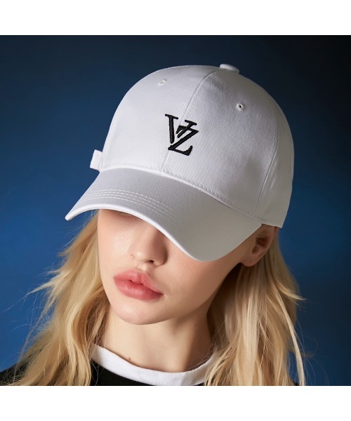 VARZAR キャップ 帽子 モノグラムロゴ オーバーフィット ボール