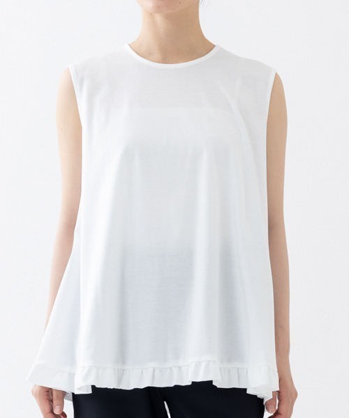 tシャツ 「SONO/ソーノ」バックリボンノースリーブチュニックT レディース Sono tシャツ 「SONO/ソーノ」バックリボンノースリーブ