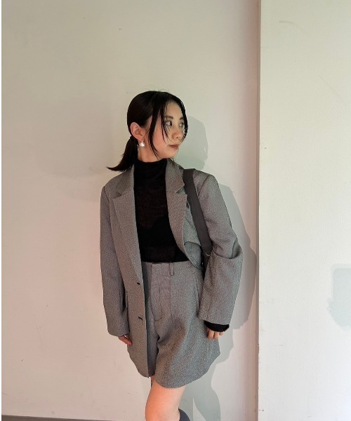 emmi ニット シアータートルネックモヘアニットトップス レディース 