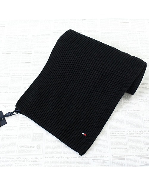 TOMMY HILFIGER ニット帽 ニットキャップ マフラー ビーニー