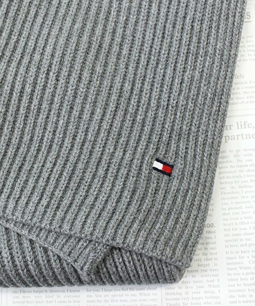 TOMMY HILFIGER ニット帽 ニットキャップ マフラー ビーニー