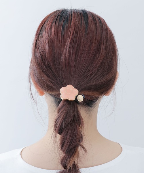 マリークワント　ハンドウォーマーとヘアゴムブルー MARY QUANT ヘアゴム マリークワント mary quant マーブル