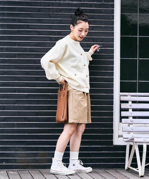 2色 ニット 長袖 ワンピース ゴールドボタン フレア ミニスカ ♪ 楽天市場】FashionSale全品5%OFFCoupon ワンピース 全2色 バイ