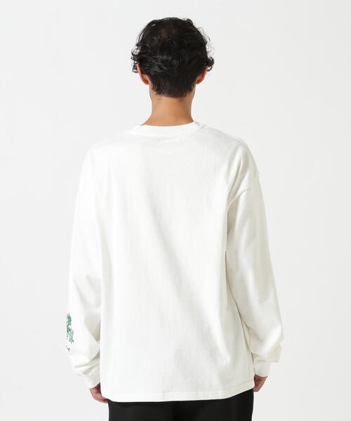 BEAVER tシャツ B omnivore/ビーオムニボー L/S COLLEGE メンズ