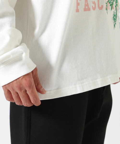 tシャツ B omnivore/ビーオムニボー　ワッシャーサイドタックテントラインプルオーバー レディース BEAVER tシャツ B omnivore/ビーオムニボー L/S COLLEGE メンズ