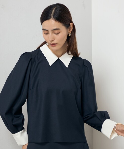 【専用】未使用レベル　NOEL REUSSIR セットアップ　白襟着脱可能 専用】未使用レベル NOEL REUSSIR セットアップ 白襟着脱可能