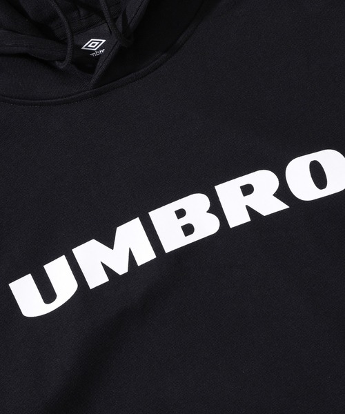UMBRO アンブロ　パーカー　ビックロゴ　フーディ　ブラック　韓国 umbro アンブロ UMBRO ナイロンジャケット トラックジャケット