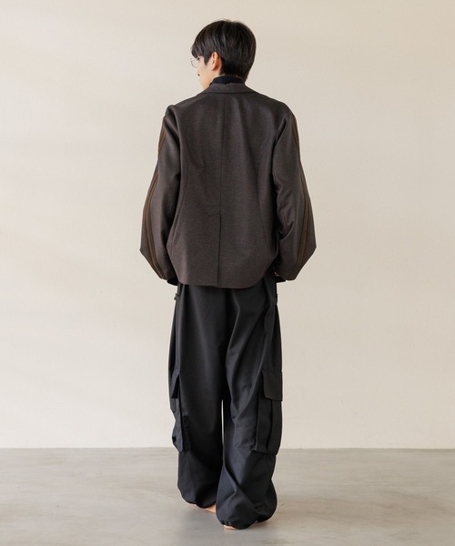 Anui カーゴパンツ 「UNISEX/3サイズ展開」TRタックパラシュート