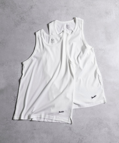 NUMBER (N)INE タンクトップ FRUIT OF THE LOOM × “2 PACK TANK