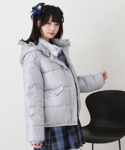 DearMyLove ダウンコート ダウンジャケット 選べるデザイン中綿ハート