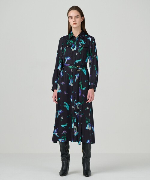 GRACE CLASS ワンピース ヴィンテージモチーフドレス : ZOZOTOWN Yahoo