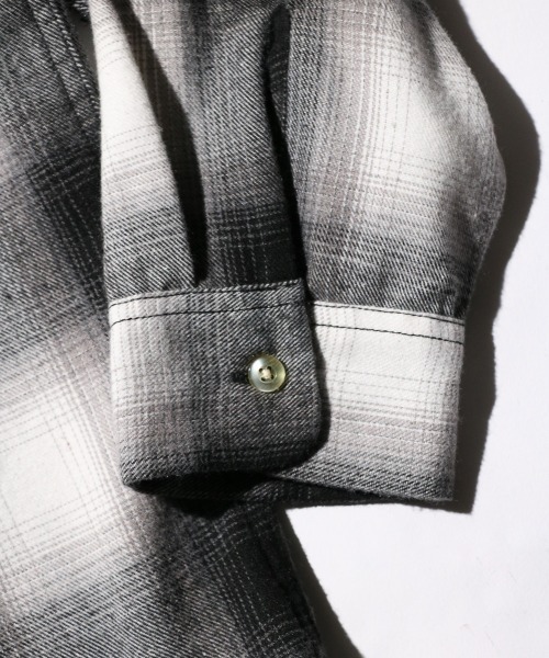 TOWNCRAFT シャツ / タウンクラフト 60S LOOP COLLAR NEL OMBRE