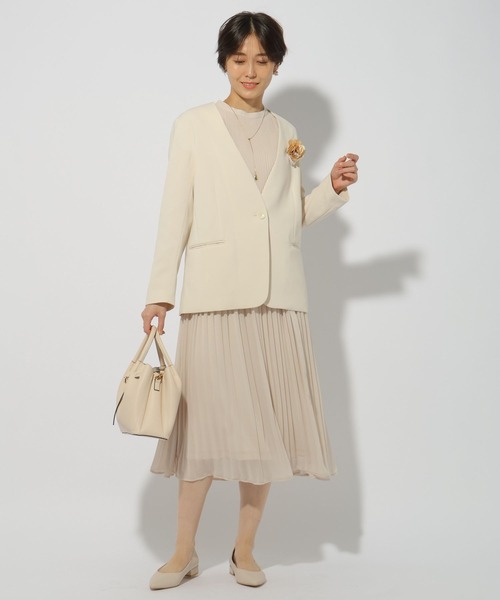 Elura エルーラ　ラクに着るセレモニーワンピース+ジャケット　セット売り Elura エルーラ ラクに着るセレモニーワンピース+ジャケット セット