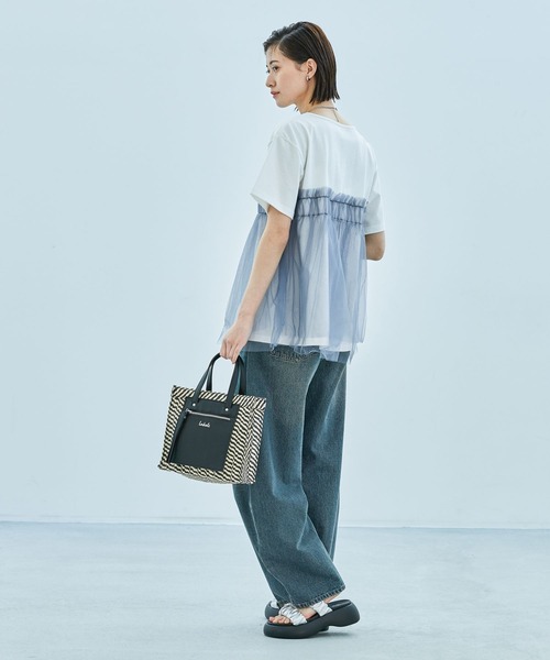 LAKOLE（ラコレ） ショルダーバッグ バッグ スクエアフェイクレザー