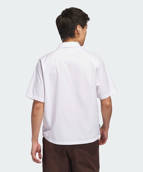 アディダス　マークゴンザレス　シュムーフォイル ボタンアップ　長袖シャツ　L adidas シャツ シュムーフォイル ファイター ボタンアップシャツ