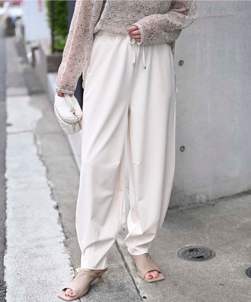 ＆HALF パンツ ポンチカーブパンツ レディース : ZOZOTOWN Yahoo!店