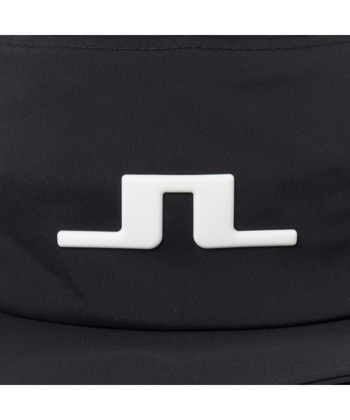 値下げ！J.LINDEBERG ブラック バケットハット 新品タグ付き J.LINDEBERG 帽子 ハット 「J.LINDEBERG/GOLF」JLロゴバケット