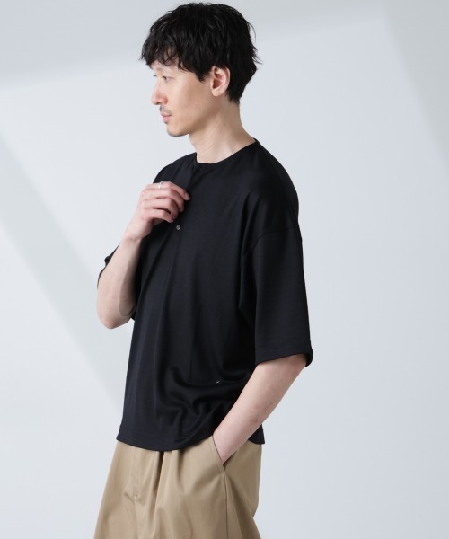 NANO universe（ナノ・ユニバース） tシャツ 「ALL-DAYS COMFORT 100 