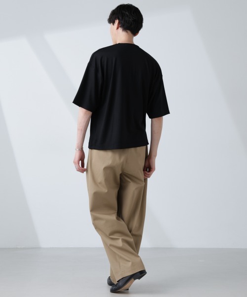 NANO universe（ナノ・ユニバース） tシャツ 「ALL-DAYS COMFORT 100