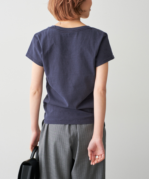 Spick＆Span tシャツ Mixta/ミクスタ U NECK TSHIRT I HOPE