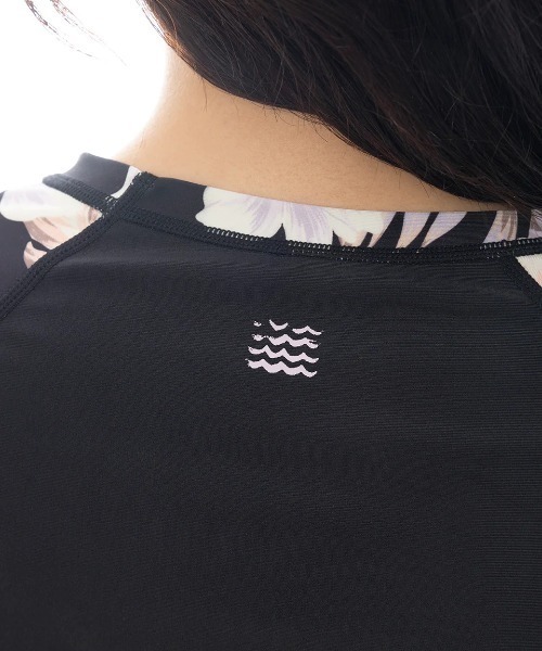 BILLABONG ラッシュガード レディース SHADOW TROPIC RAGLAN LS