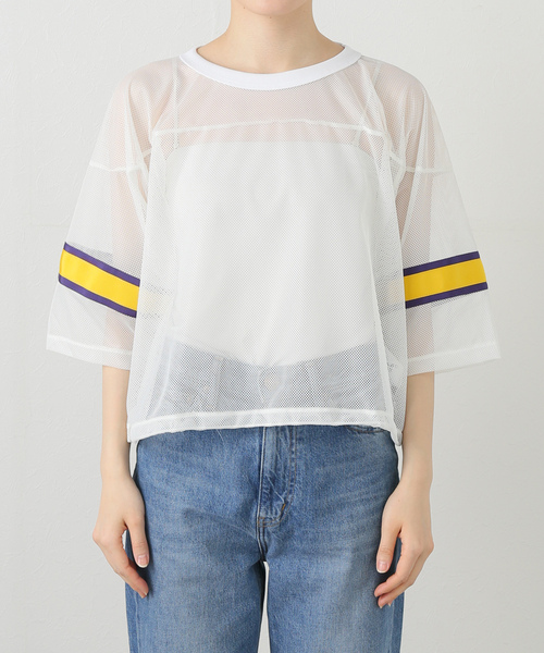 plage tシャツ JANE SMITH / ジェーンスミス 別注 OFF SHOULDER